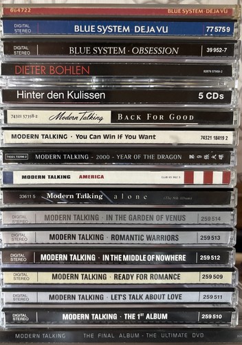 25x modern talking blue system - modern,